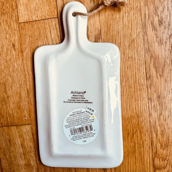 Decorative O mini China cutting / cheese board - Ashland brand - Picture 2 of 2